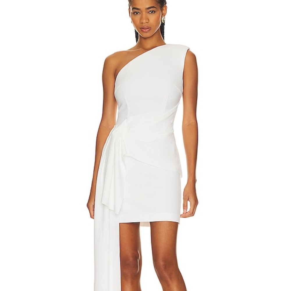 ELLIATT Caicos Mini Dress in Ivory